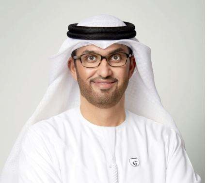 Sultan al-Jaber, ministro de Industria y Tecnología Avanzada de EAU y director ejecutivo de ADNOC. (WAM)