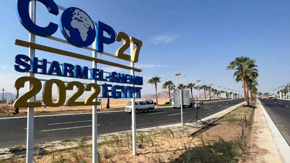 La Cop 27 tiene lugar en Egipto. (Twitter)