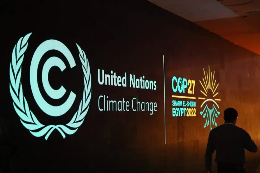 Una imagen de la conferencia Cop 27 de Egipto. (Twitter)