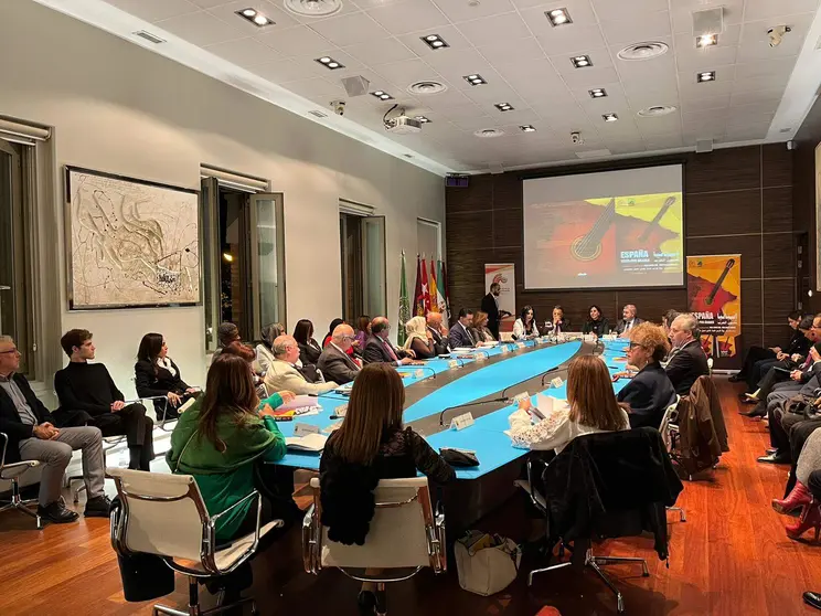 Presentación del libro 'España vista por árabes' la pasada semana en la sede madrileña de Casa Árabe