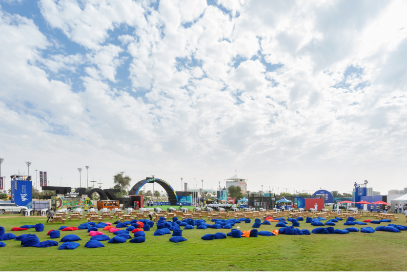 Imagen de Yas Island Fanzone – FIFA World Cup Viewing Experience, en Yas Links. (WAM)