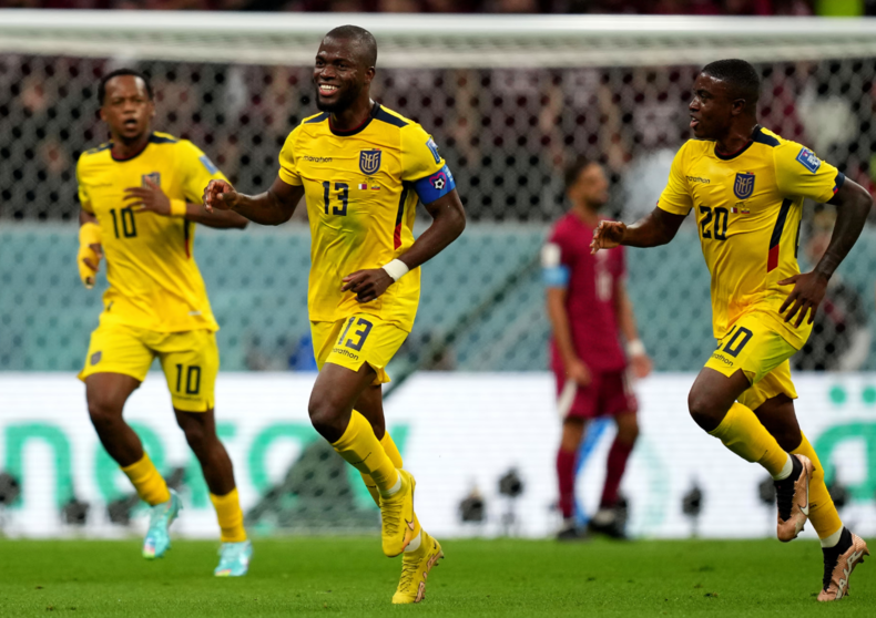Partido inaugural del Mundial 2022 entre Qatar y Ecuador. (FIFA)