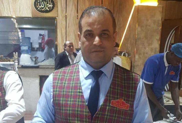 Atiya Yousef, gerente de un restaurante egipcio. (Fuente externa)