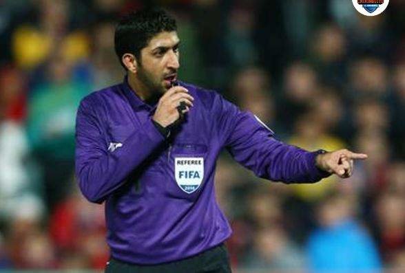 Mohammed Abdulla, árbitro de EAU dirigirá el encuentro España contra Costa Rica. (Twitter)