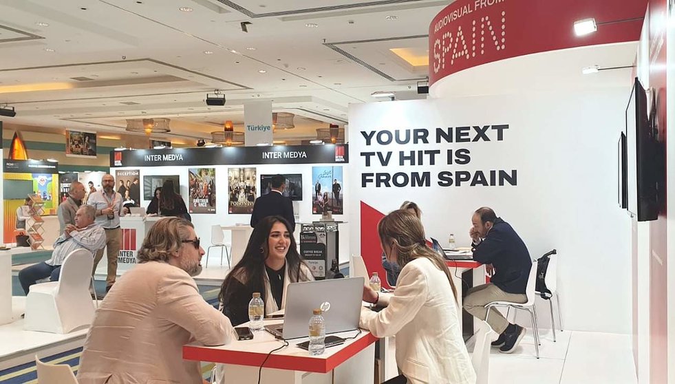 España en la feria Dubai International Content Market.
