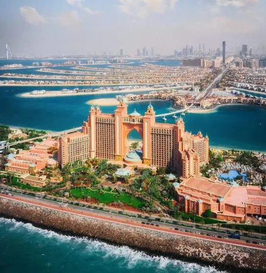 Una imagen de La Palmera en Dubai. (Twitter)