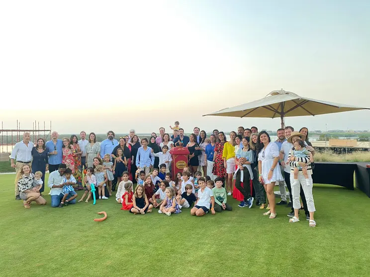 Comida de Navidad de 'Españolas en Abu Dhabi'.