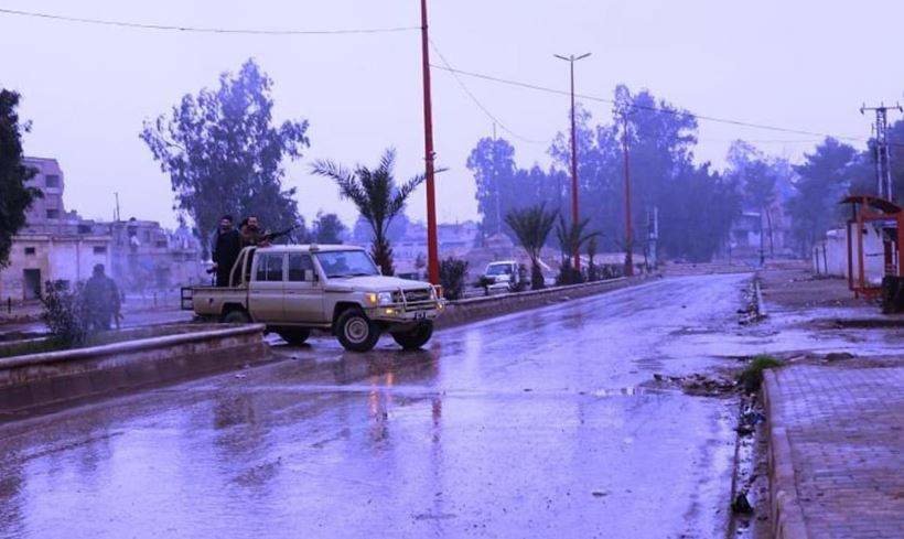 Zona de Al Raqqa donde se registró el ataque de ISIS.