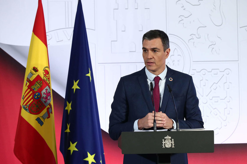 El presidente del Gobierno de España, Pedro Sánchez. (Pool Moncloa/Fernando Calvo).