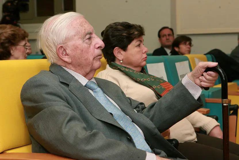 Miguel Cruz Hernández, en un acto en Casa Árabe de 2015 (Fotografía: Jesús Manchado)