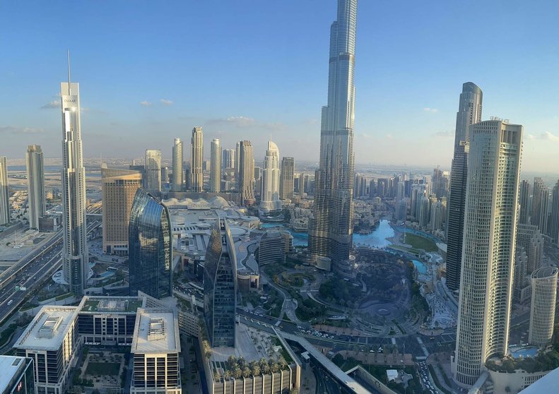 Una imagen del centro y Business Bay en Dubai. (EL CORREO)