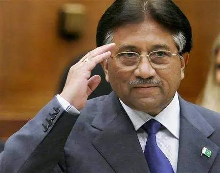 Pervez Musharraf en una imagen de su perfil de Twitter.