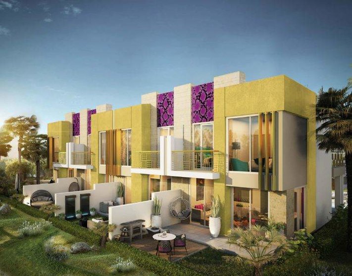 A modo ilustrativo, una maqueta de la urbanización de Dubai Damac Hills 2. (Fuente externa)