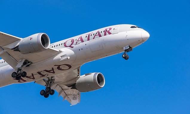 Un Boeing de Qatar Airways. (Twitter)