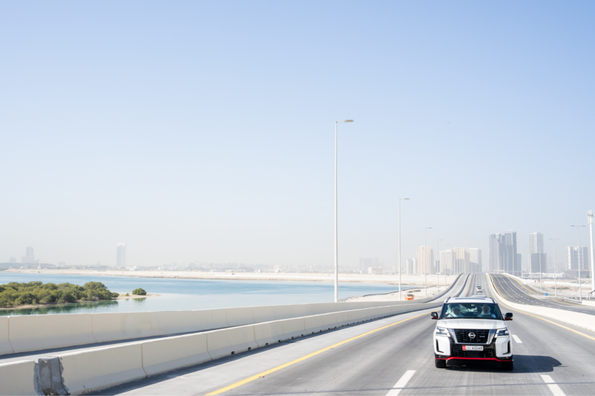 La carretera inaugurada en Abu Dhabi. (WAM)