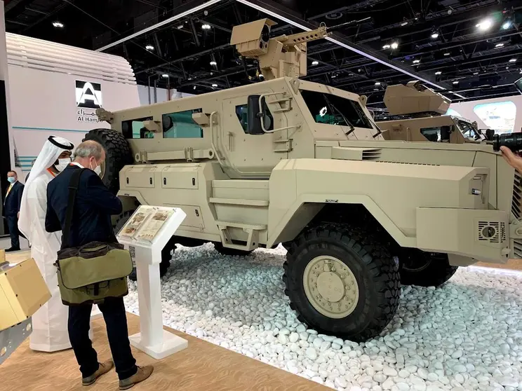 IDEX 2021 en Abu Dhabi. (EL CORREO)
