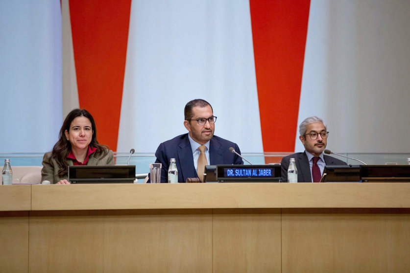 Delegación emiratí en la ONU. (WAM)
