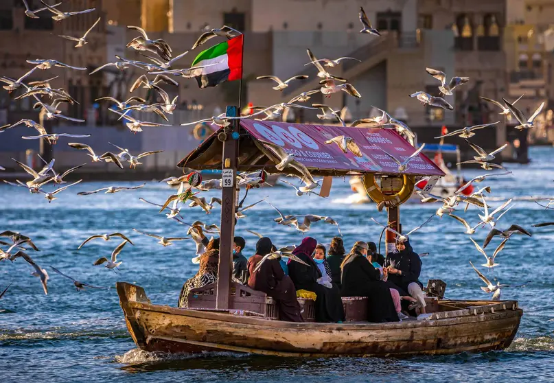 Transporte público marino en Dubai. (Dubai Media Office)