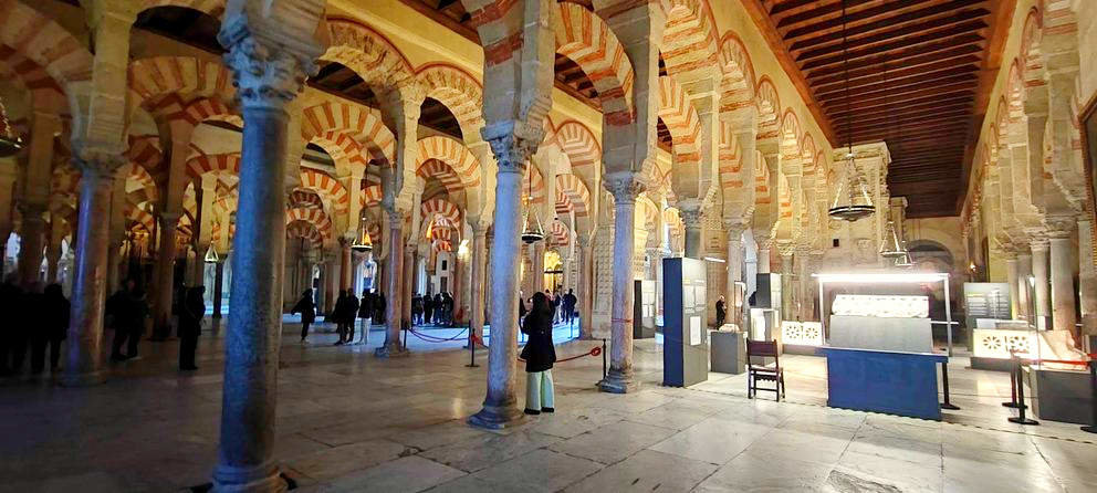 Interior de la Mezquita de Córdoba, en una imagen de la pasada semana.