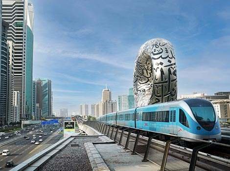 Metro de Dubai. (RTA)