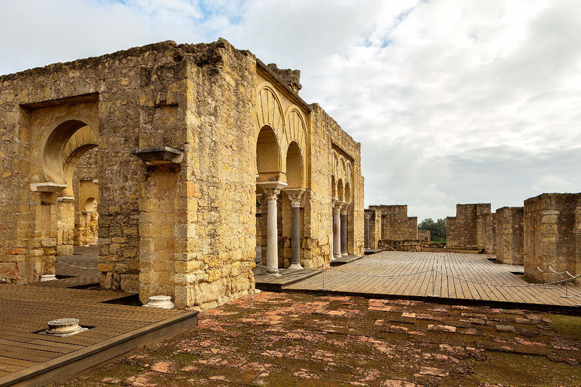 Medina Azahara, la ciudad palatina que mandó edificar en el siglo X el primer califa de Córdoba, Abderramán III. (Estellez)