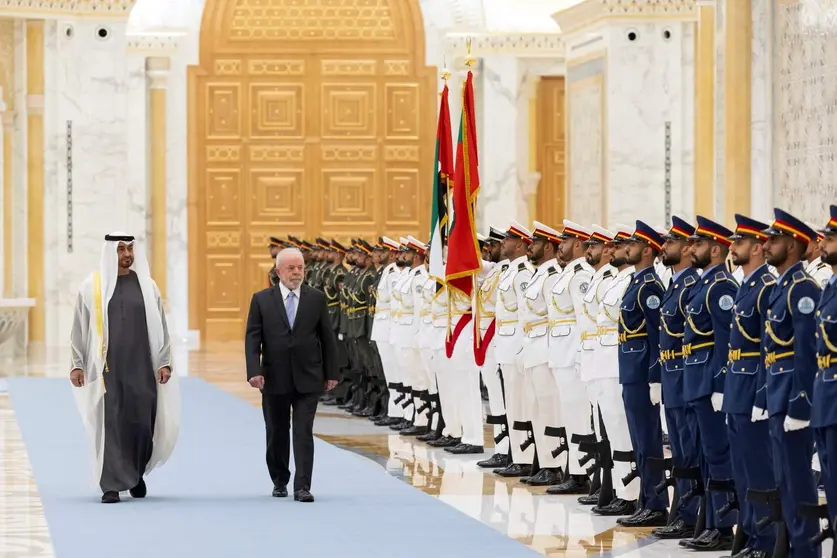 Lula en Abu Dhabi