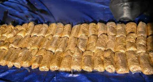 Una imagen de la droga confiscada. (Instagram)