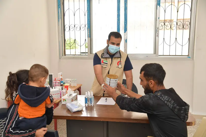 Médicos de EAU en Siria. (WAM)