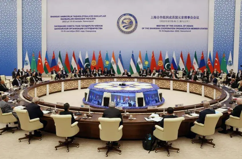 Una reunión de la OCS. (Fuente externa)