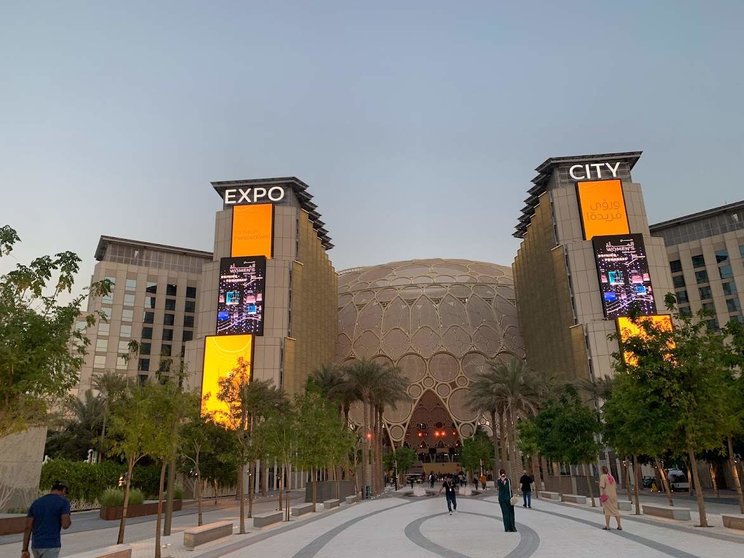Una imagen de Expo City Dubai. (EL CORREO)