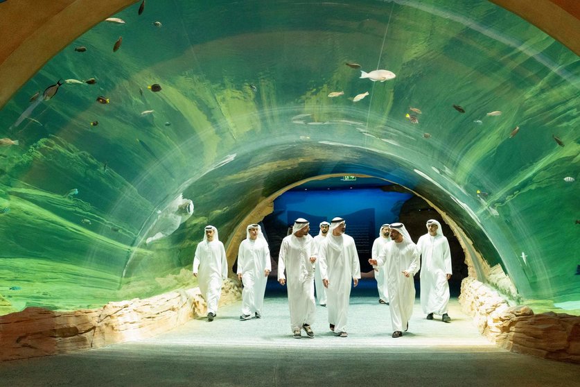 Una imagen de la inauguración de SeaWorld en Abu Dhabi. (WAM)