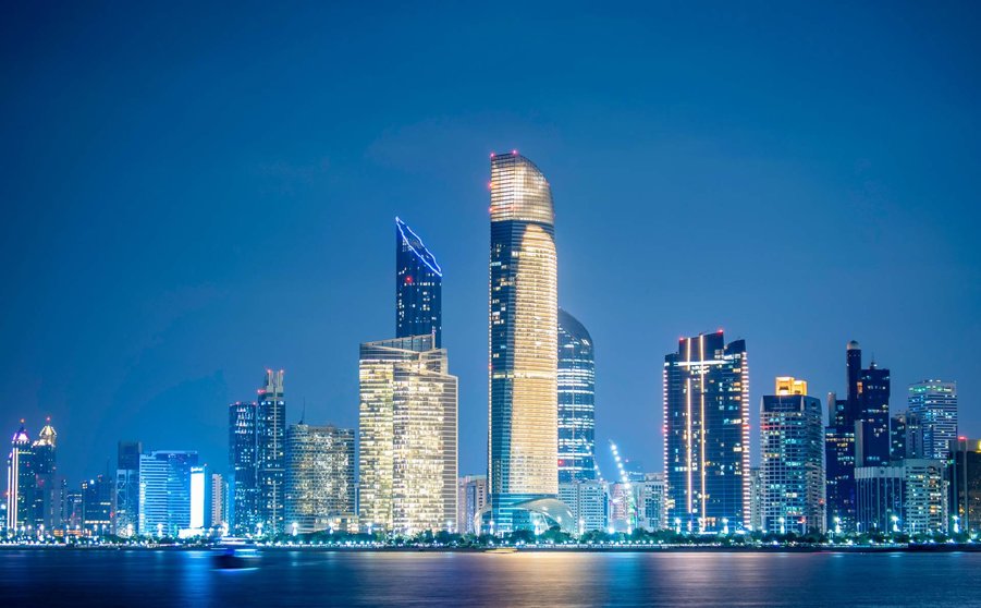 Una imagen de Abu Dhabi, capital de Emiratos Árabes. (WAM)