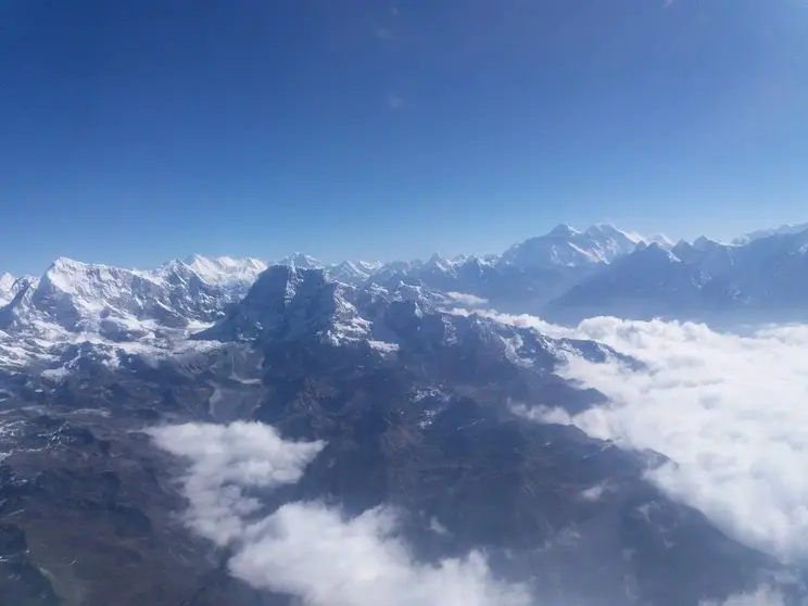 La cordillera del Himalaya. (EL CORREO)