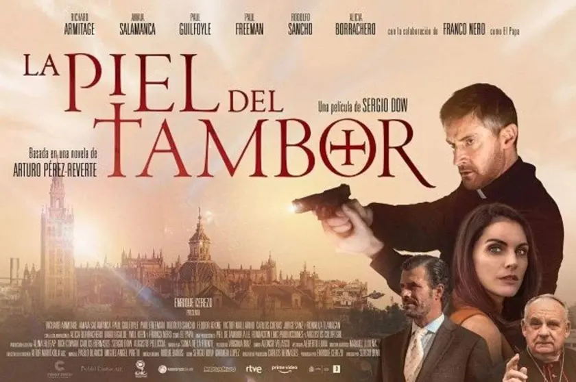 Cartel anunciador de 'La Piel del Tambor'.