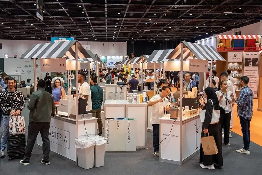 Una panorámica del Mundial de Café en Dubai en 2023. (WAM)