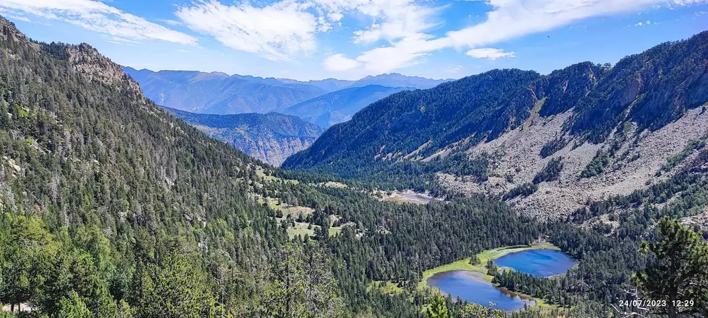 Parque Nacional de Aigüestortes, en el Pirineo catalán (España)