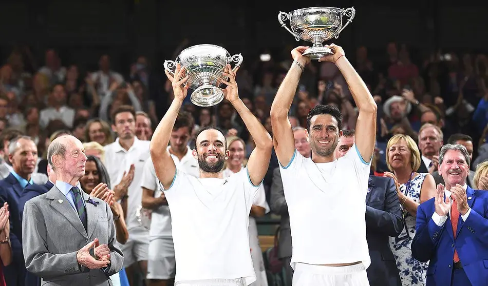 Juan Sebastián Cabal y Robert Farah son la dupla más importante del tenis en la historia de Colombia. (Fuente externa)