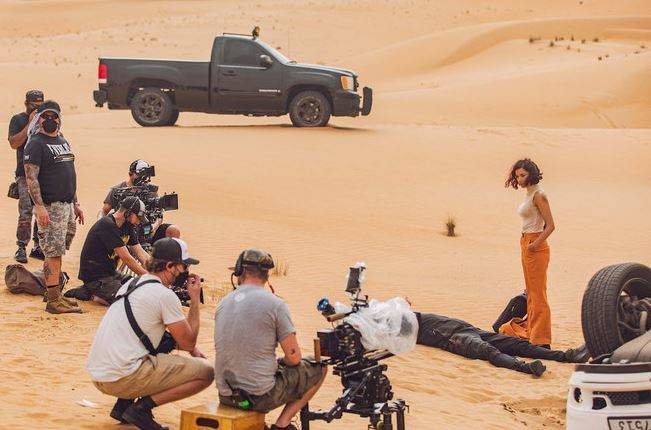 El programa de televisión estadounidense 'Last Light' se está filmando en Emiratos Árabes. (Arab News)