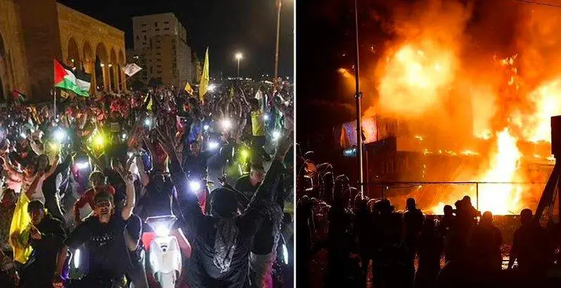 Manifestantes atacan Embajadas de Israel y Estados Unidos en varias partes del mundo