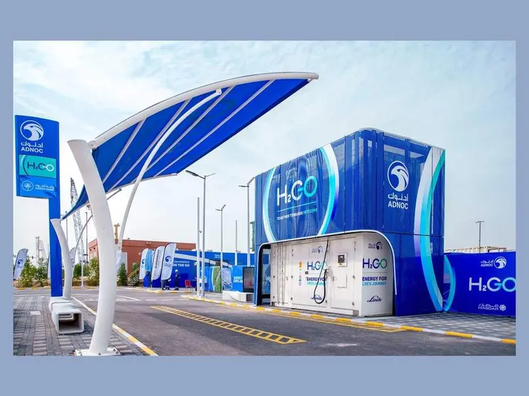 Primera estación de hidrógeno verde de Adnoc. (WAM)