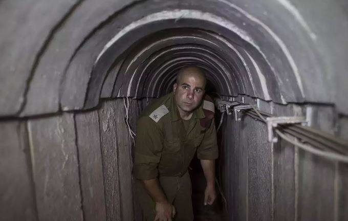 Una imagen de uno de los túneles en Gaza. (Fuente externa)