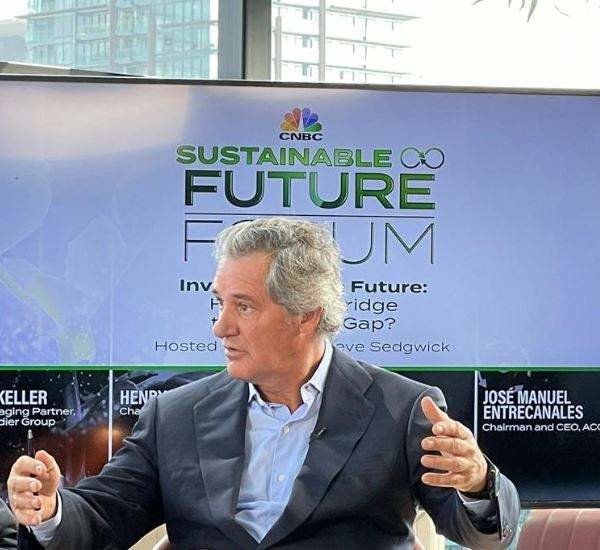 José Manuel 
Entrecanales, presidente y CEO de ACCIONA en Dubai. (Cedida)