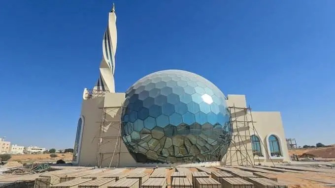 Nueva mezquita de Sharjah. (Twitter)