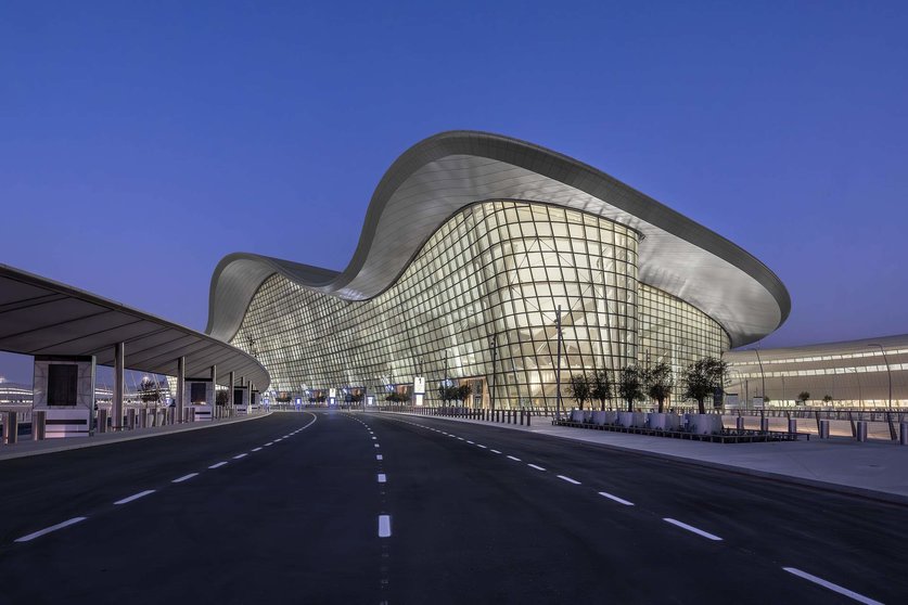 La Terminal A en el aeropuerto de Abu Dhabi. (WAM)