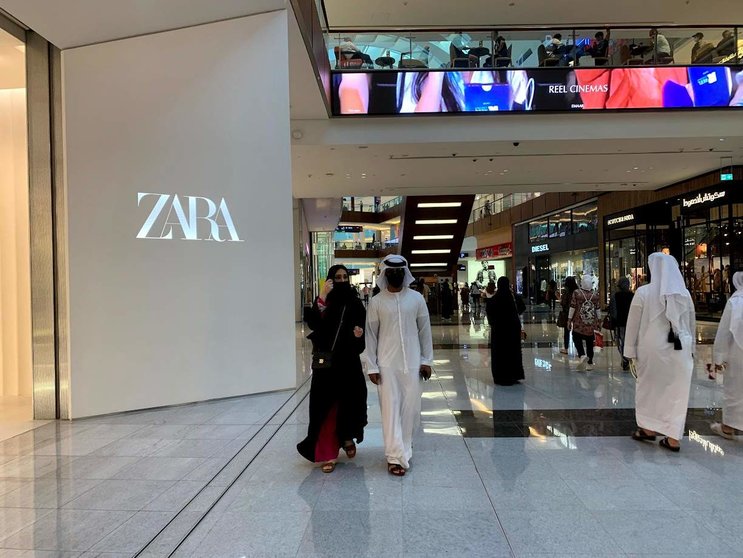 Un centro comercial en Emiratos Árabes. (EL CORREO)