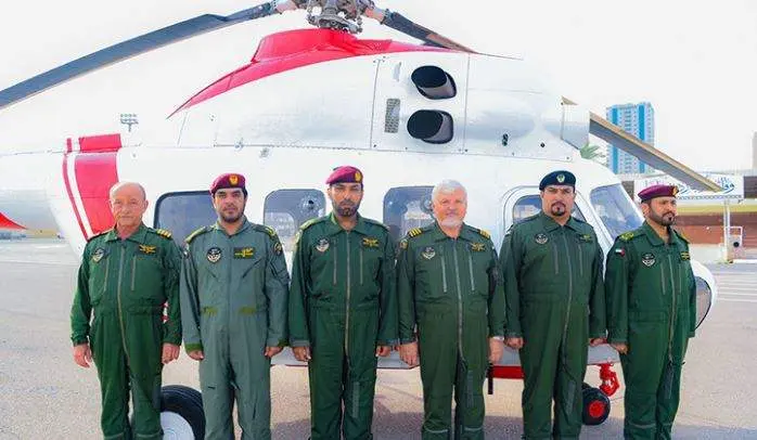 La Sección del Ala Aérea de la Policía de Ras Al Khaimah. (Policía de RAK)