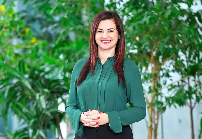 Mónica Ortega Leonardo, profesora adjunta de Lengua Española de la Universidad Khalifa de Ciencia y Tecnología de Abu Dhabi. (Cedida)