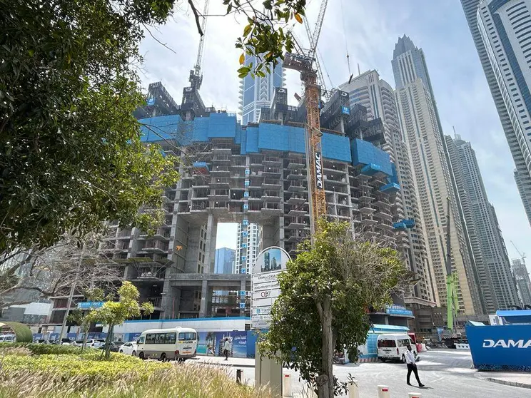 La Torre Cavalli en Dubai Media City. (EL CORREO)