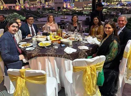 Un momento del Iftar en Expo City Dubai. (Cedida)