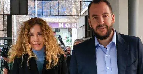 Borja Thyssen y Blanca Cuesta en una imagen de X.